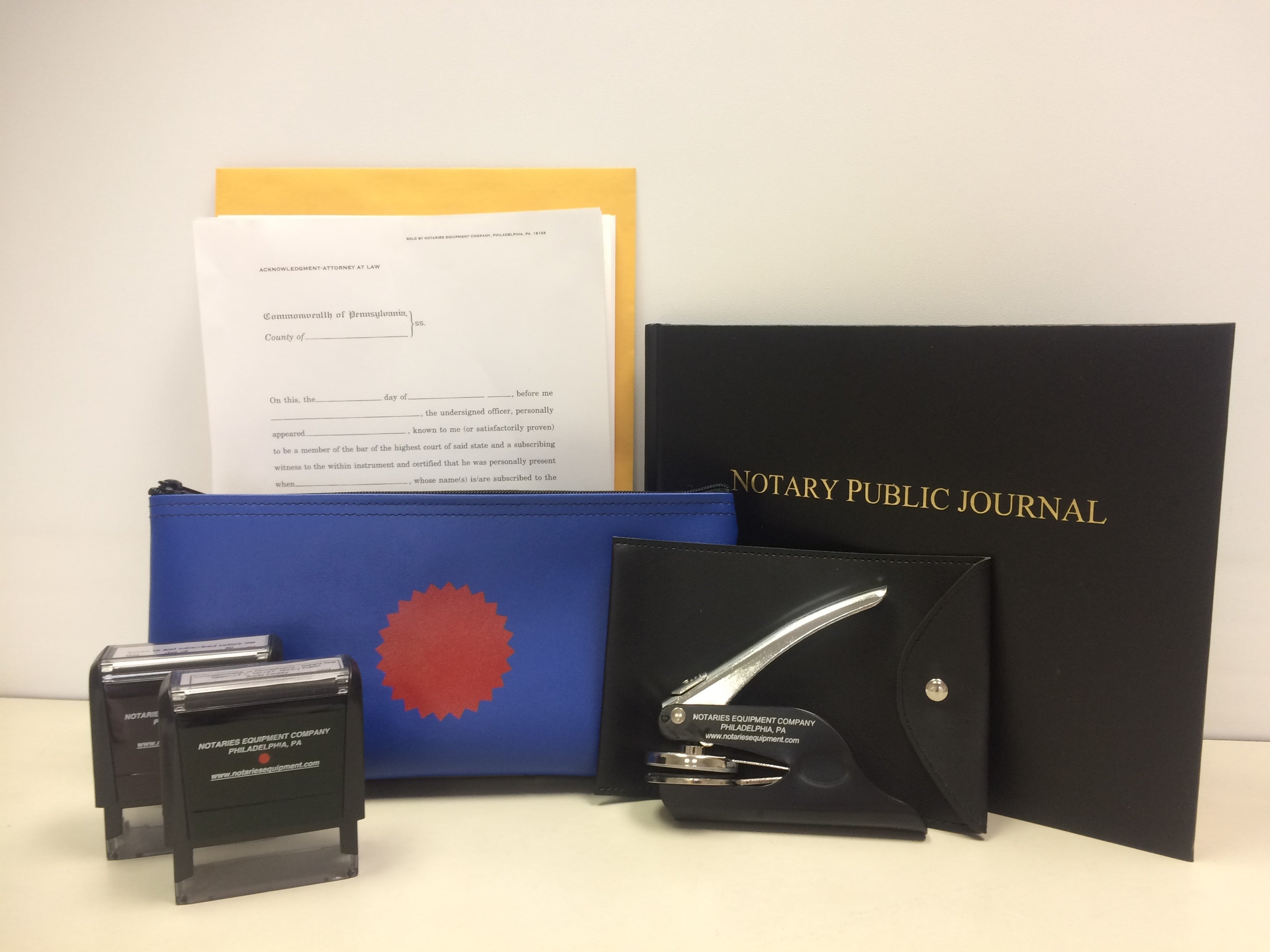 Standard Notary Complete Kit – Notaries Equipment Company