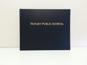 Hardbound Official Notary Public Journal