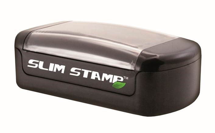SlimStamp Pre-Inked Expiration Stamp